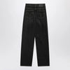 Versace Black jeans with studs and crystals