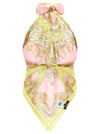 Versace Spring Barocco Scarf Top