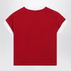 Versace Red cotton jersey T-shirt