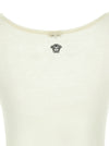 Versace La Medusa Embroidery Top