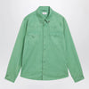 Versace Green cotton shirt