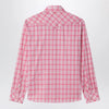 Versace Slim-fit cotton poplin check shirt