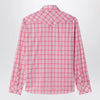 Versace Slim-fit cotton poplin check shirt