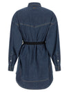Versace Chambray Denim Dress