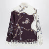 Versace Stolen Jewels Printed Shirt in Silk Twill