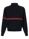 Versace Inlaid Striped Polo Shirt