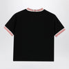 Versace Black stretch cotton jersey T-shirt