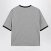 Versace Cotton Jersey T-Shirt with Printed Logo
