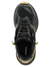 Versace Mesh And Leather Sneakers