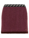 Versace Crochet Knit Skirt