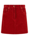 Versace Corduroy Skirt