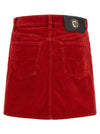 Versace Corduroy Skirt