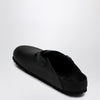 Birkenstock Boston slipper black in smooth leather