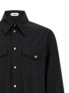 Versace Jacquard Silk Shirt