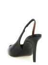 Versace La Medusa Leather Slingbacks