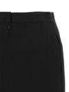 Versace Grain De Poudre Wool Skirt