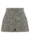 Versace Bouclé Wool Shorts