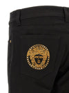 Versace Medusa Embroidery Jeans