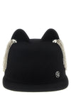 Maison Michel Jamie Hat With Crystals