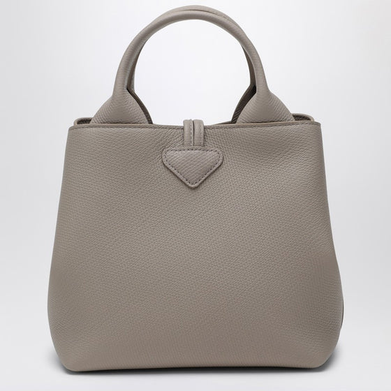 Longchamp Le Roseau clay-coloured bag S