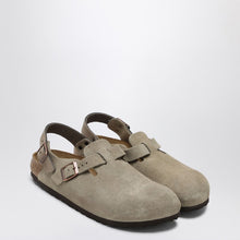  Birkenstock Taupe suede Tokyo slipper