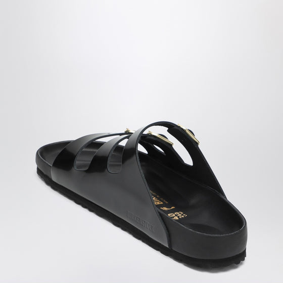 Birkenstock Slide Florida Dbuckle Exquisite lucida nera