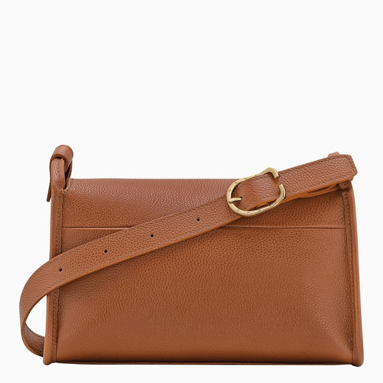 Longchamp Shoulder bag M Le Foulonné caramel coloured