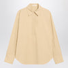 The Row Sand-colored Morgan cotton shirt