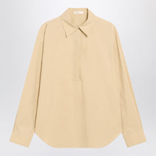  The Row Sand-colored Morgan cotton shirt