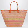 Longchamp L Le Pliage Collection basket bag in rainbow canvas