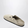Birkenstock Boston Exquisite suede clogs in taupe