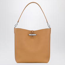  Longchamp M Le Roseau in Walnut colour Hobo Bag