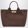 Longchamp Brown Mala de Mao Le Smart Bag