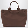Longchamp Brown Mala de Mao Le Smart Bag