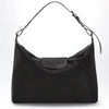 Longchamp Black XL Le Pliage Xtra leather hobo bag