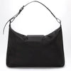 Longchamp Black XL Le Pliage Xtra leather hobo bag
