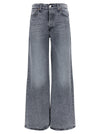 Mother The Ditcher Roller Sneak Jeans