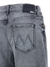 Mother The Ditcher Roller Sneak Jeans