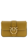 Pinko Mini Love Slouchy Shoulder Bag