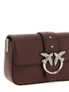 Pinko Mini Love Slouchy Shoulder Bag