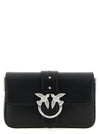 Pinko Mini Love Slouchy Shoulder Bag