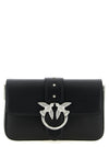 Pinko Mini Love Slouchy Shoulder Bag