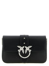 Pinko Mini Love Slouchy Shoulder Bag