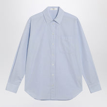  The Row Light blue cotton shirt