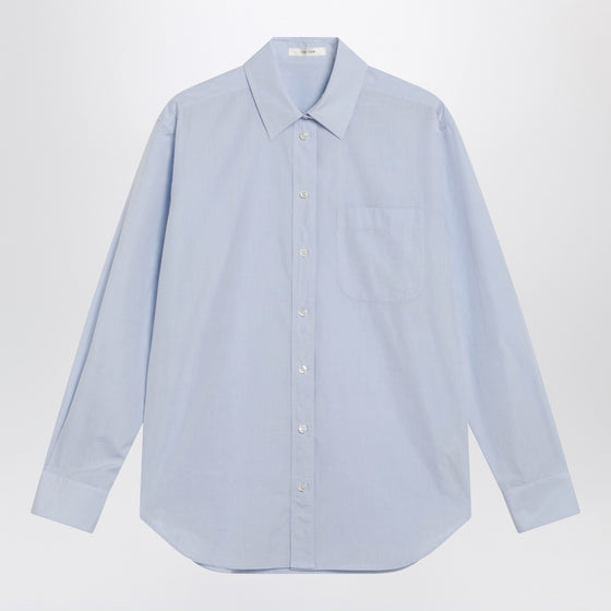 The Row Light blue cotton shirt