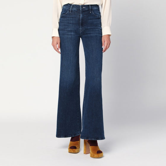 Mother The Hustler Roller Sneak palazzo jeans