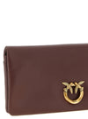 Pinko Medium Love Click Soft Horizontal Clutch Bag