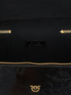 Pinko Crumpled Effect Leather Handbag