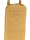 Pinko Raffia Smartphone Holder