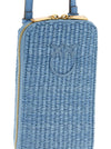 Pinko Raffia Smartphone Holder